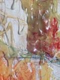 Big Tears of Pure Love.  Detail:  Boiling emotions by Donna Southern, Giclee Print