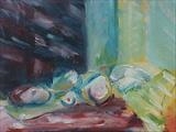 Untitled 1 by Donna Southern, Giclee Print, Oil on Board