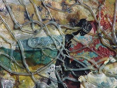 untitled 1 - detail of Tree of Life by donnasouthernart - Painting  Mixed Media on Canvas